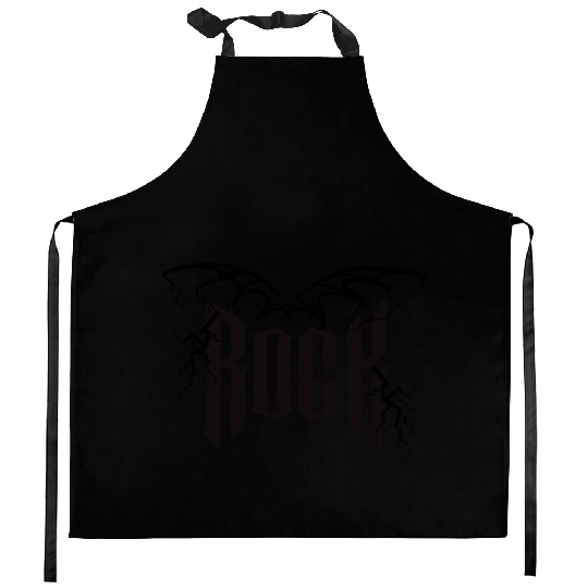 Punk Rock, Bat Best Metal Gift for friends Kitchen Aprons
