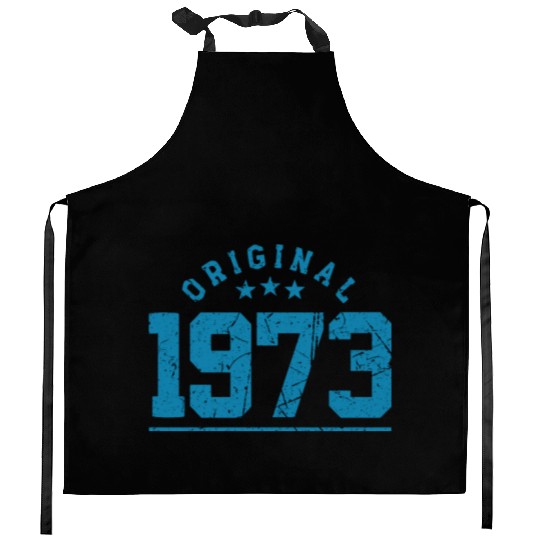 50 Years Vintage 1973 Retro 50th Birthday Kitchen Aprons