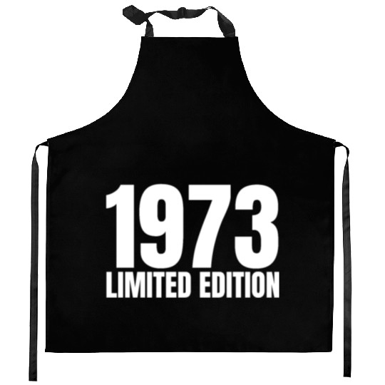 50 Years Vintage 1973 Retro 50th Birthday Kitchen Aprons
