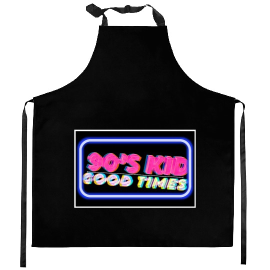90s, forever Kitchen Aprons