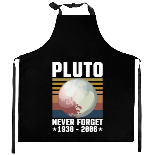 PLUTO NEVER FORGET 1930-2006 Kitchen Aprons