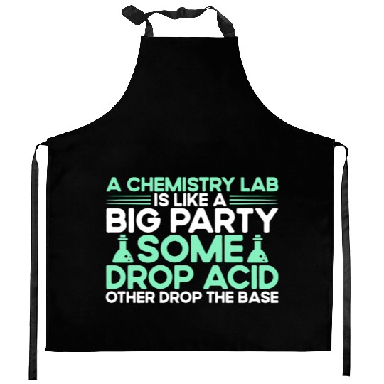 Chemistry Gift Scientists Chemist Kitchen Aprons