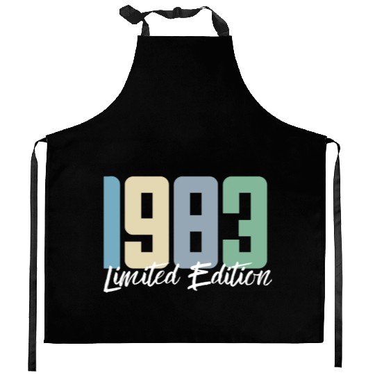 40 Years Vintage 1983 Retro 40th Birthday Kitchen Aprons