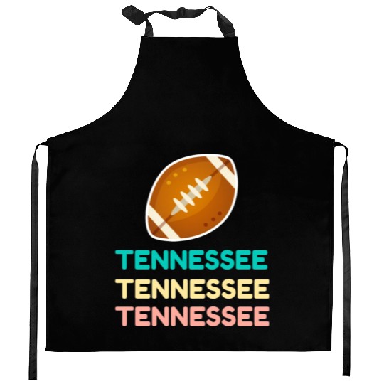 Tennessee Game Day , Retro Tennessee Kitchen Aprons.