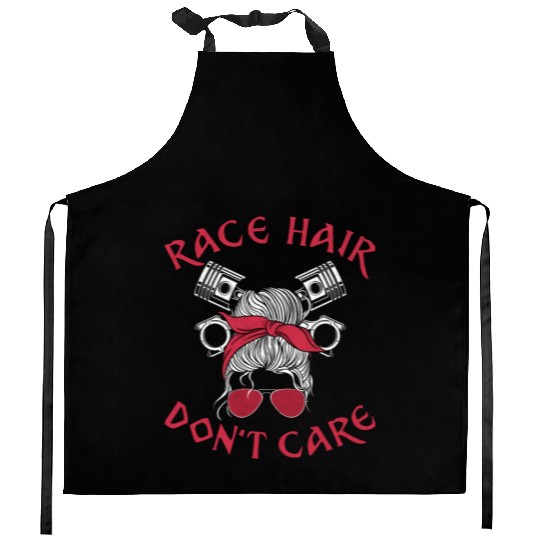 Drag Racing Race Car Girl Race Kitchen Aprons