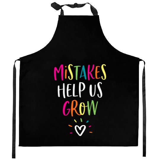 Growth Mindset Kitchen Aprons Positive Back to School Teach
