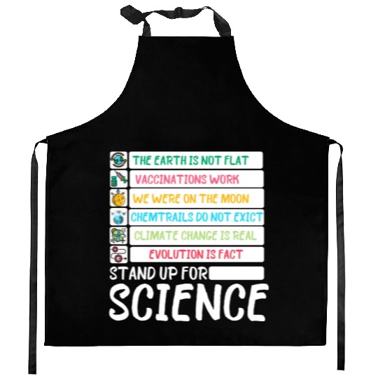 Earth Day Stand Up For Science Science Fiction Day Kitchen Aprons