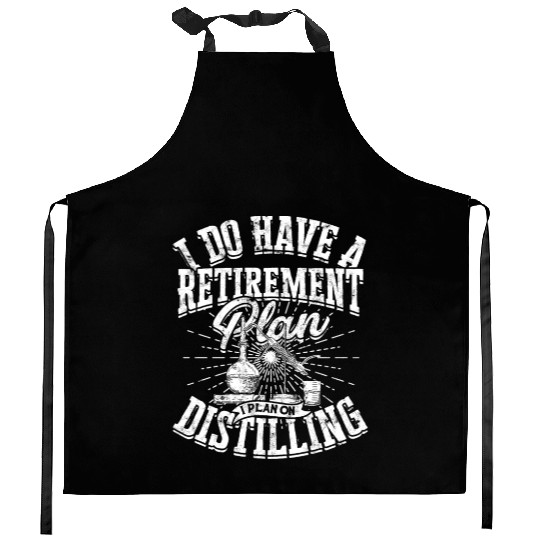 Distilling Whiskey Water Alcohol Distiller Brewery Kitchen Aprons