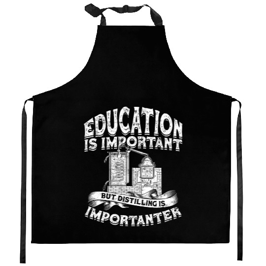 Distilling Whiskey Water Alcohol Distiller Brewery Kitchen Aprons