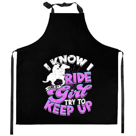 Horse Racing Equestrian Horseback Horse Racer Kitchen Aprons