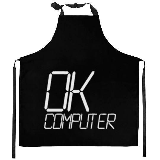 ok computer Kitchen Aprons