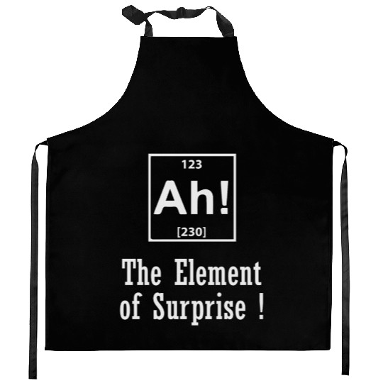 The Element of Surprise Kitchen Aprons