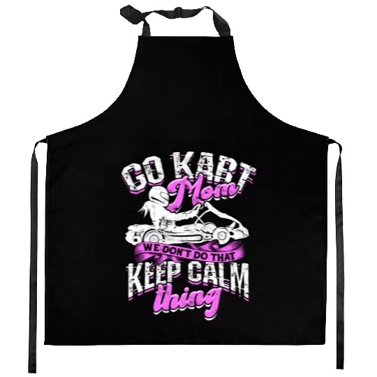 Go Kart Racer Pit Crew Car Racing Karting Kitchen Aprons