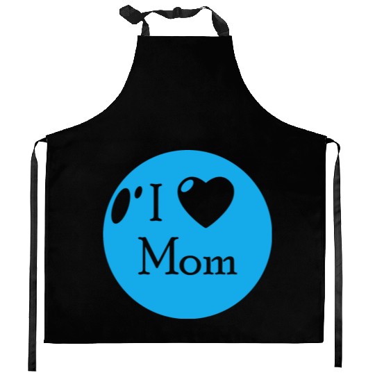 mothers day, mother, best mom ever, mother goose d Kitchen Aprons