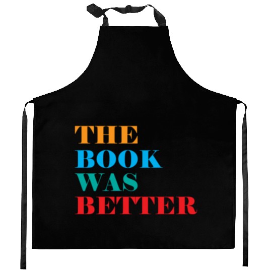Book Club The Book Was Better Kitchen Aprons