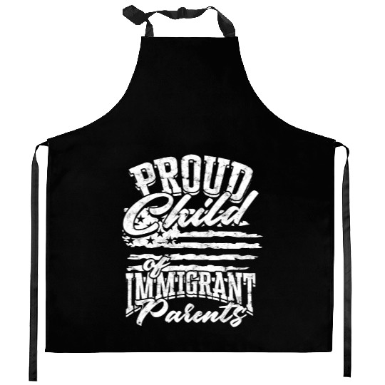 US Immigrant Indigenous USA Immigrants america Kitchen Aprons