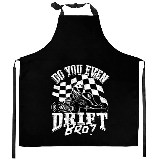 Go Kart Racer Pit Crew Car Racing Karting Kitchen Aprons