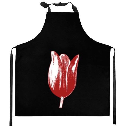 Tulip Gardening Tulips Kitchen Aprons