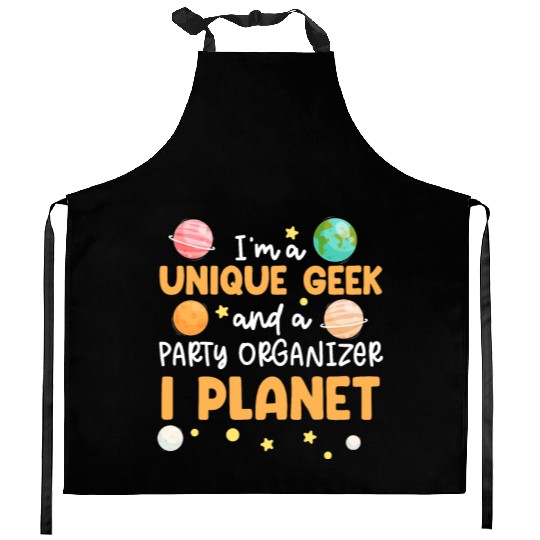 Science Theme Birthday Party Astronomy Astronaut Kitchen Aprons