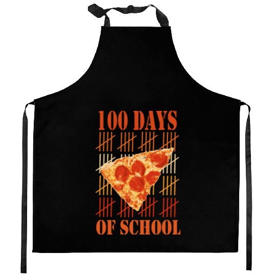 100th day Of School First grade Teacher Kitchen Aprons