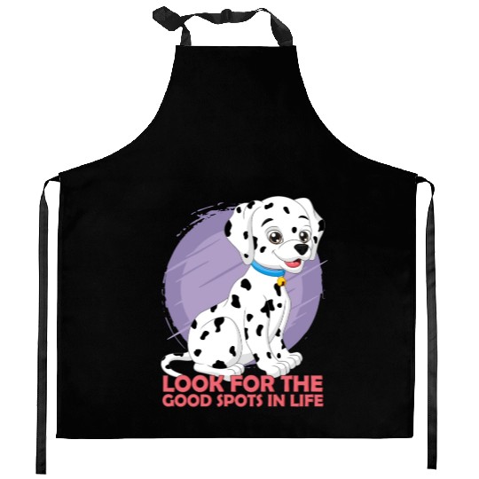 Dalmatian Look For Goods Spots In Life Kitchen Aprons