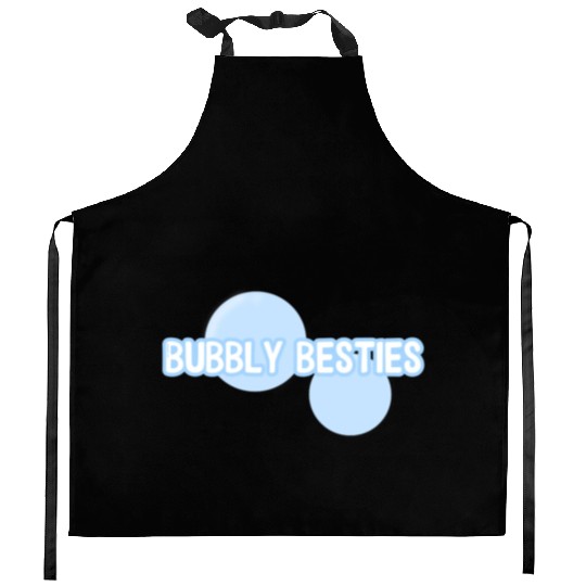 Bubbly Besties Drop Kitchen Aprons