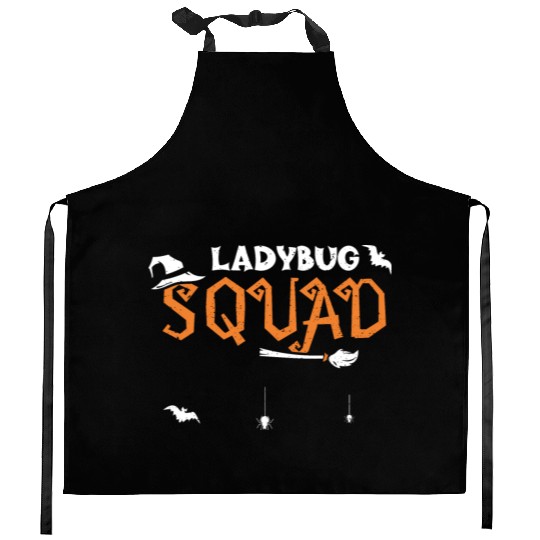 Ladybug Squad - Halloween Kitchen Aprons