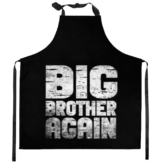 Big Brother Finally Big Bro Gamer Promoted Son Kitchen Aprons