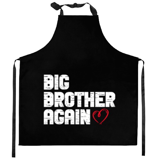 Big Brother Finally Big Bro Gamer Promoted Son Kitchen Aprons