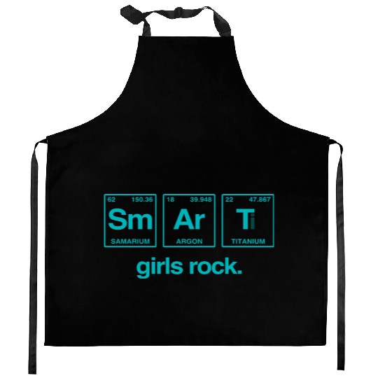 SMART GIRLS ROCK - Elements Periodic Table Kitchen Aprons