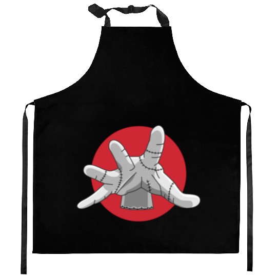 Thing Wednesday Wednesday Addams Enid TV Show Kitchen Aprons