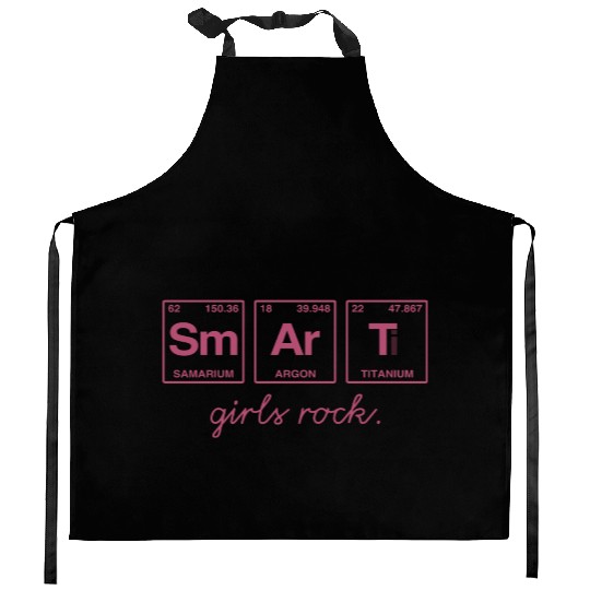 SMART GIRLS ROCK - Elements Periodic Table Kitchen Aprons