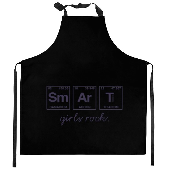 SMART GIRLS ROCK - Elements Periodic Table Kitchen Aprons