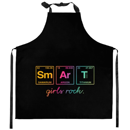 SMART GIRLS ROCK - Elements Periodic Table Kitchen Aprons