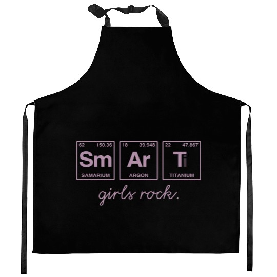 SMART GIRLS ROCK - Elements Periodic Table Kitchen Aprons