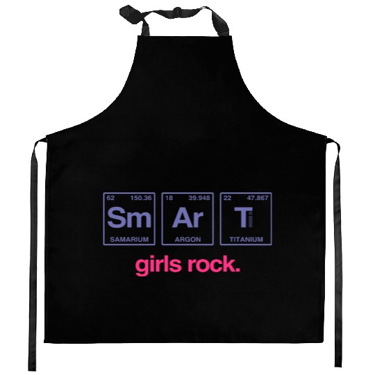 SMART GIRLS ROCK - Elements Periodic Table Kitchen Aprons