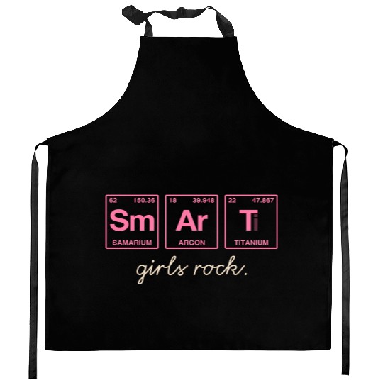SMART GIRLS ROCK - Elements Periodic Table Kitchen Aprons