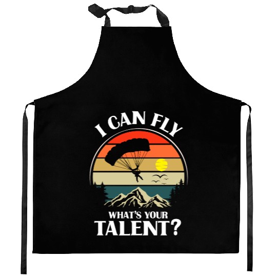 Skydive, SKydiving, Skydiver Kitchen Aprons