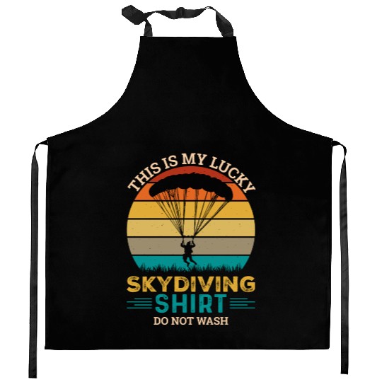 Skydive, SKydiving, Skydiver Kitchen Aprons