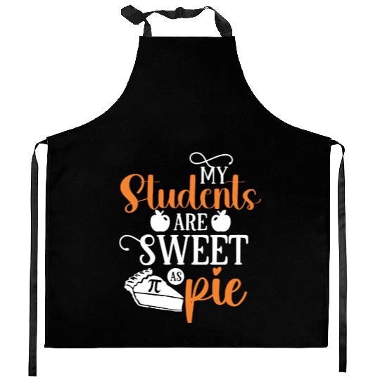 My Students are Sweet Teacher Pi Day Kitchen Aprons Math
