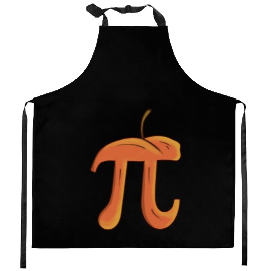 Peach Pi - Funny Pi Day Math Teacher Kitchen Aprons