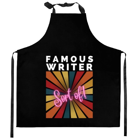 FAMOUS WRITER, Sort of! Kitchen Aprons