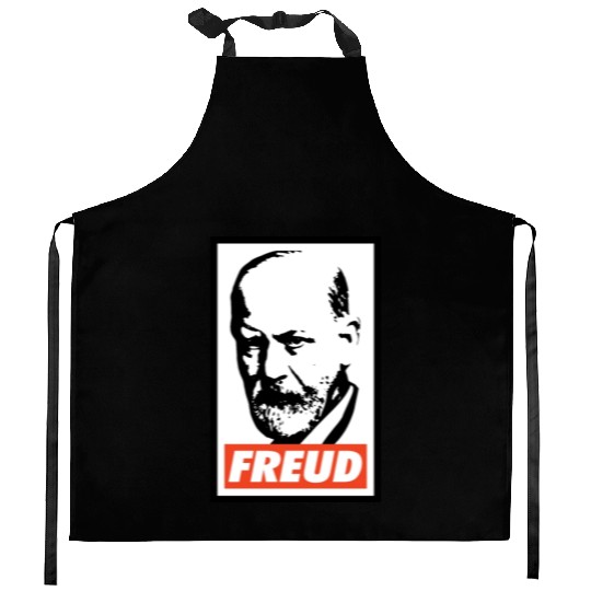 Sigmund Freud Kitchen Aprons