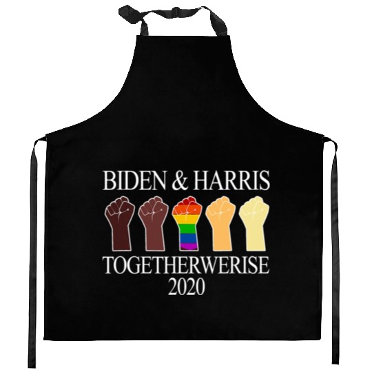 Joe Biden Kamala Harris LGBT Biden Harris 2020 Kitchen Aprons