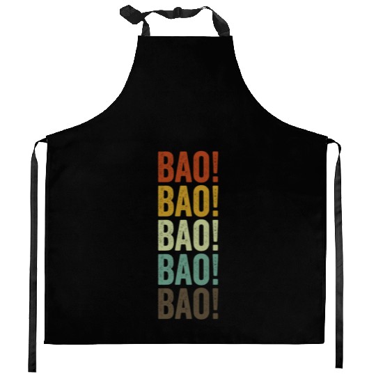Bao! Dim Sum Lover Chinese Food Dumplings Bao Kitchen Aprons