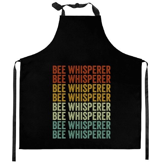 Bee Whisperer Beekeeper Honey Lover Hive Honey Bee Kitchen Aprons