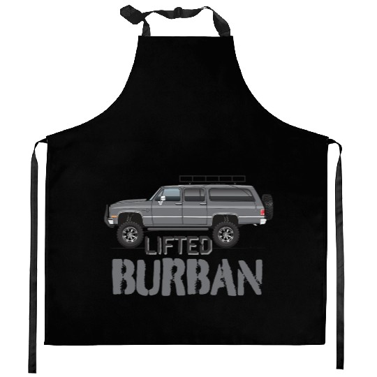 BURBAN Charcoal Kitchen Aprons