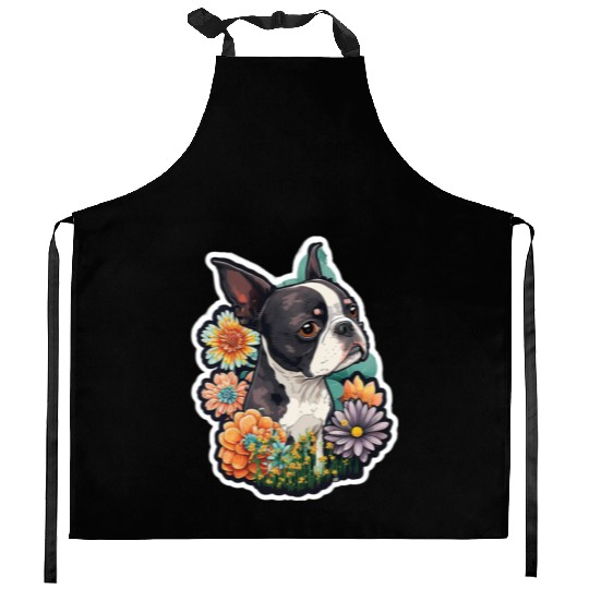 Dog lover Kitchen Aprons