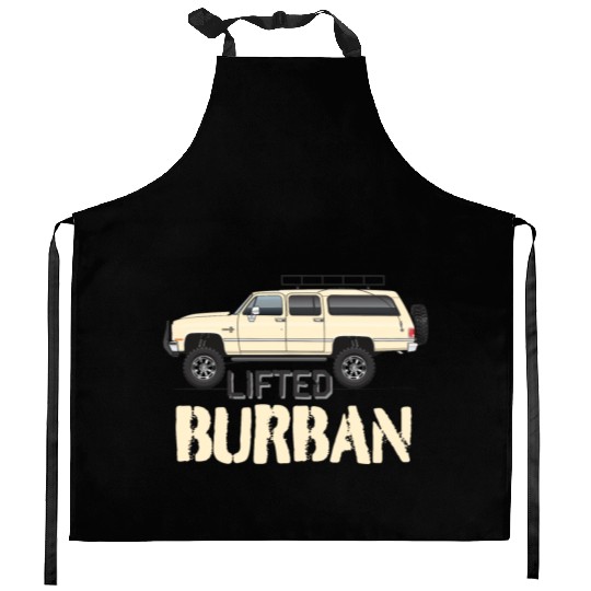 burban Santa Fe Tan Kitchen Aprons