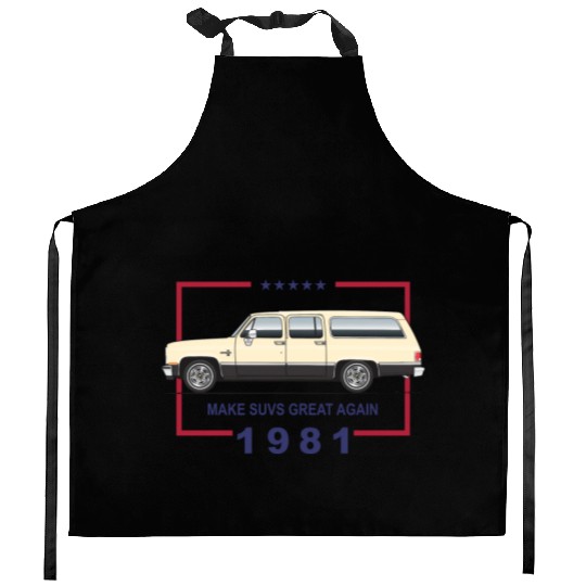 make Santa Fe Tan Kitchen Aprons